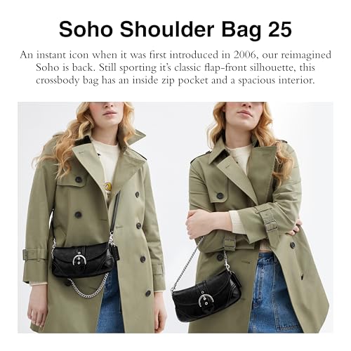 Crinkle Patent Leather Soho Bag 252