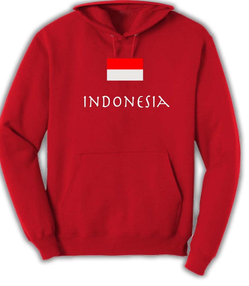 Ay Cabron™ Indonesia With Flag | Indonesian Flag | Flag Of Indonesia | National International Day Celebration Hoodie For Men