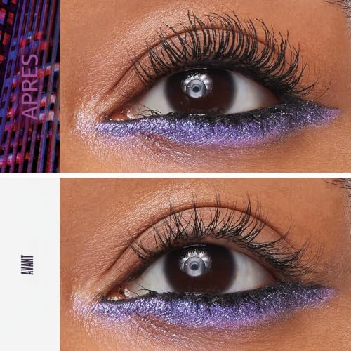 Maybelline New York - Mascara Effet Extension de Cils Extra Noir - Longueur & Volume - Tenue 24H - Falsies Surreal Meta Black - Noir - 10 ml