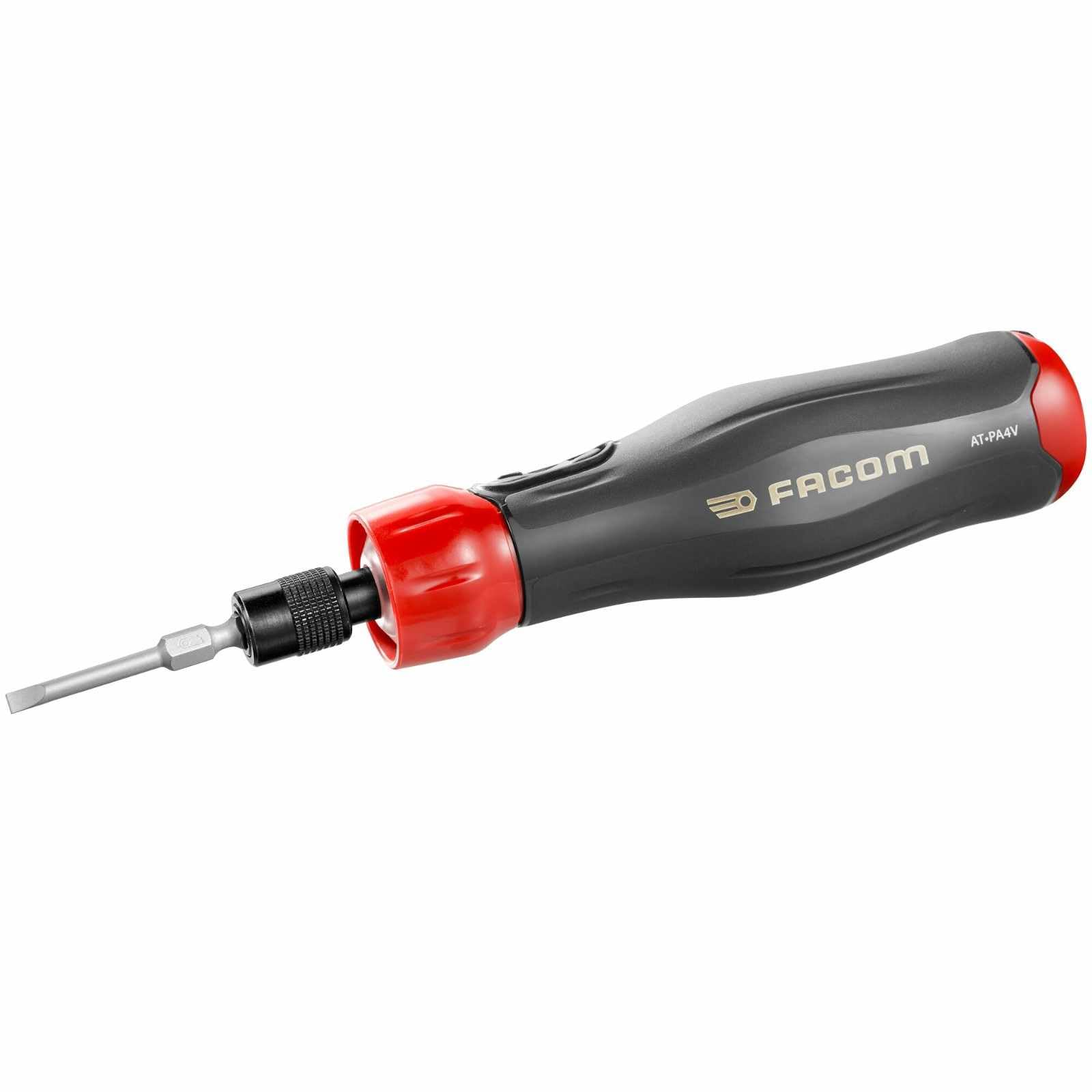 FACOM - E-PROTWIST Śrubokręt wspomagany w etui + 15 końcówek - ATPA4V.J16PB