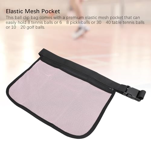 Bolsa de Cintura para Bola, Suporte para Bola de Tênis, Suporte para Bolsa de Cintura Pickleball Aju