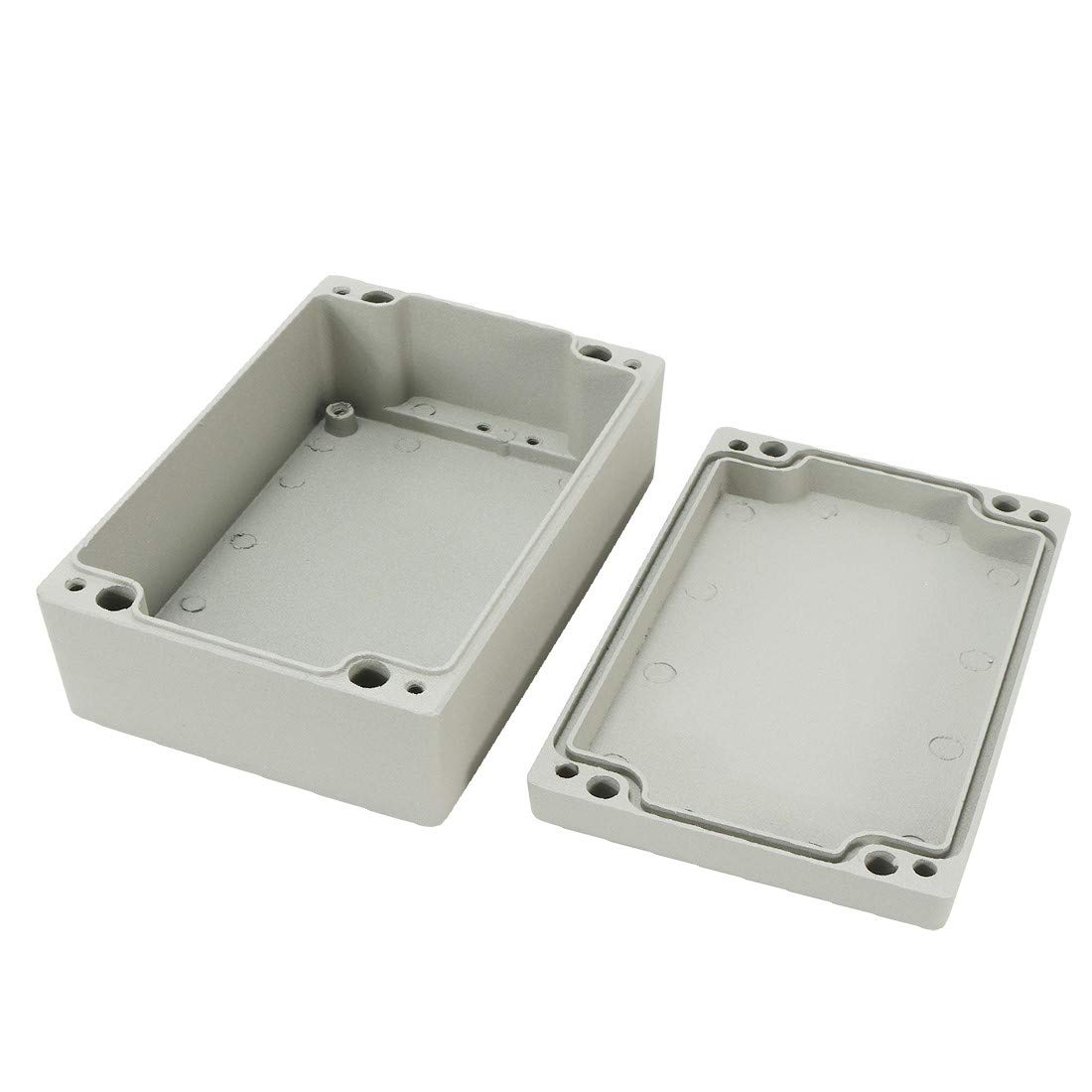 New Lon0167 6.3"x3.9"x2.3"(160mmx100mmx60mm) Aluminum Featured Junction Box Universal reliable efficacy Electric Project Enclosure(id:af3 7c 5d 6f5)