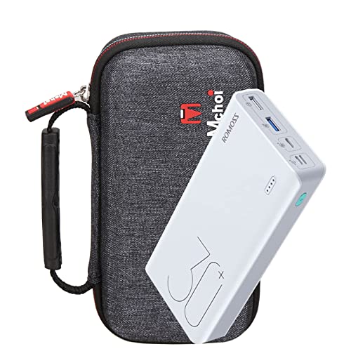 Mchoi Hard Portable Case Fits For Romoss 30000Mah / 40000Mah Power Bank Sense 8+, 18W Pd Usb C Portable Charger, Case Only #TOP4
