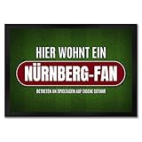 Als waschechter Nürnberg-Fan brauchst du genau diese Fußmatte.