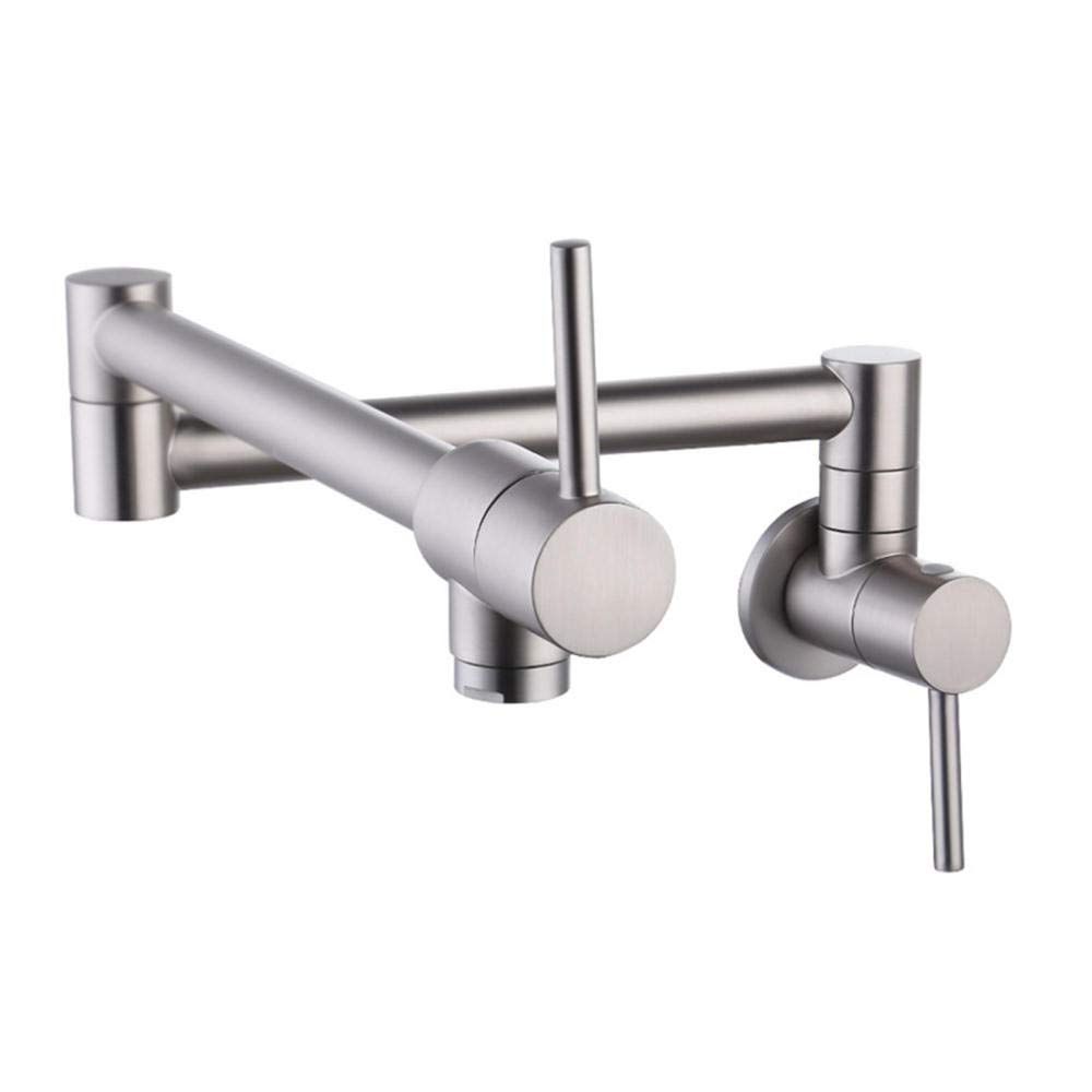 Robinet remplisseur de casserole de cuisine mural eau froide laiton
