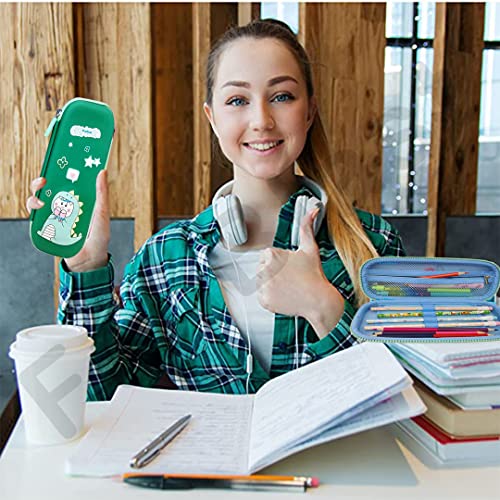 Image of FunBlast Dinosaur Pencil Case for Boys, Kids Pencil Case Organizer, Dinosaur Pencil Pouch for Kids Stylish, Return Gift for Children, Kid Pencil Box for Boys