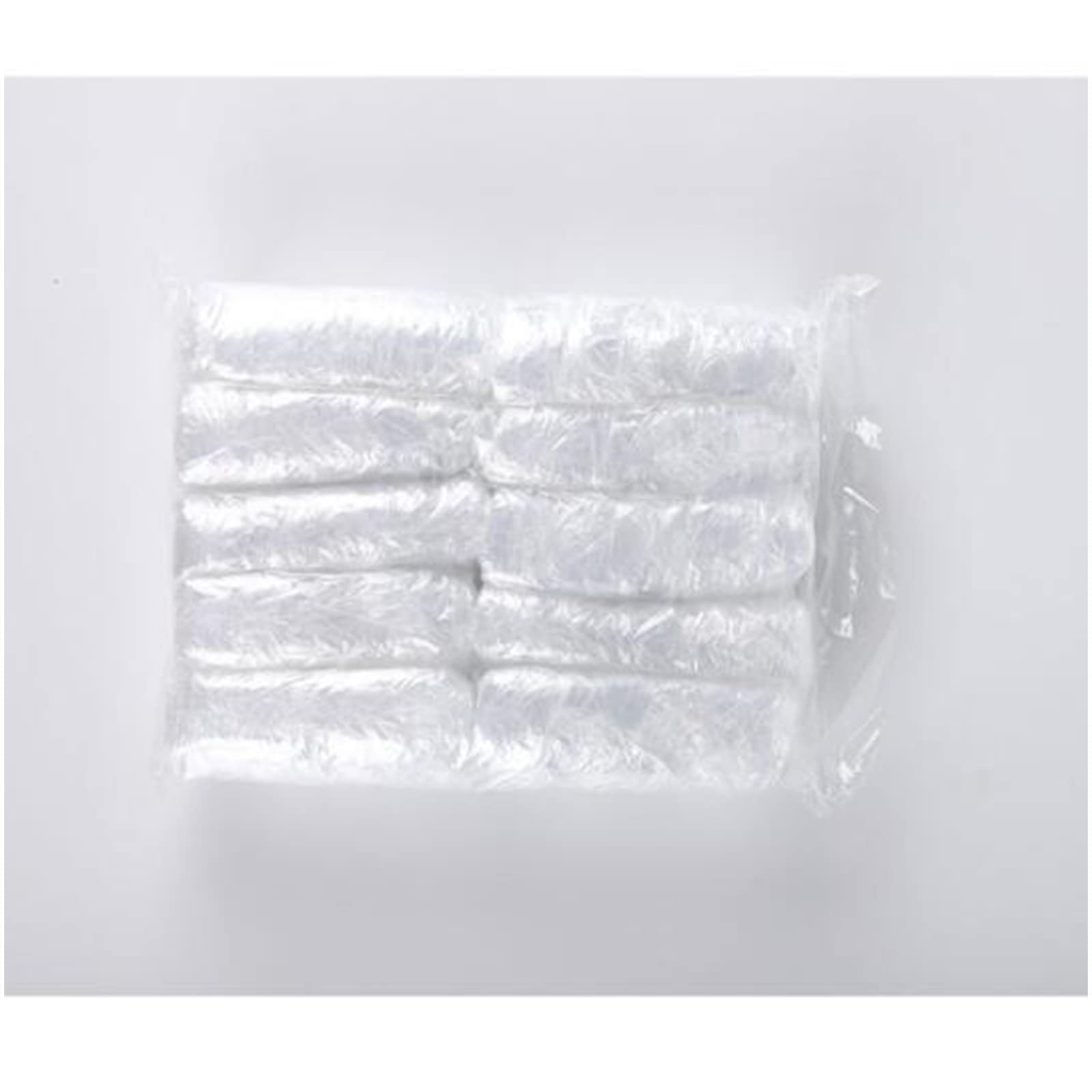 Lot de 500 manchettes jetables imperméables et résistantes à l'huile pour cuisine, maison, nettoyage, hygiène, salon de beauté, 22 × 40 cm (blanc)