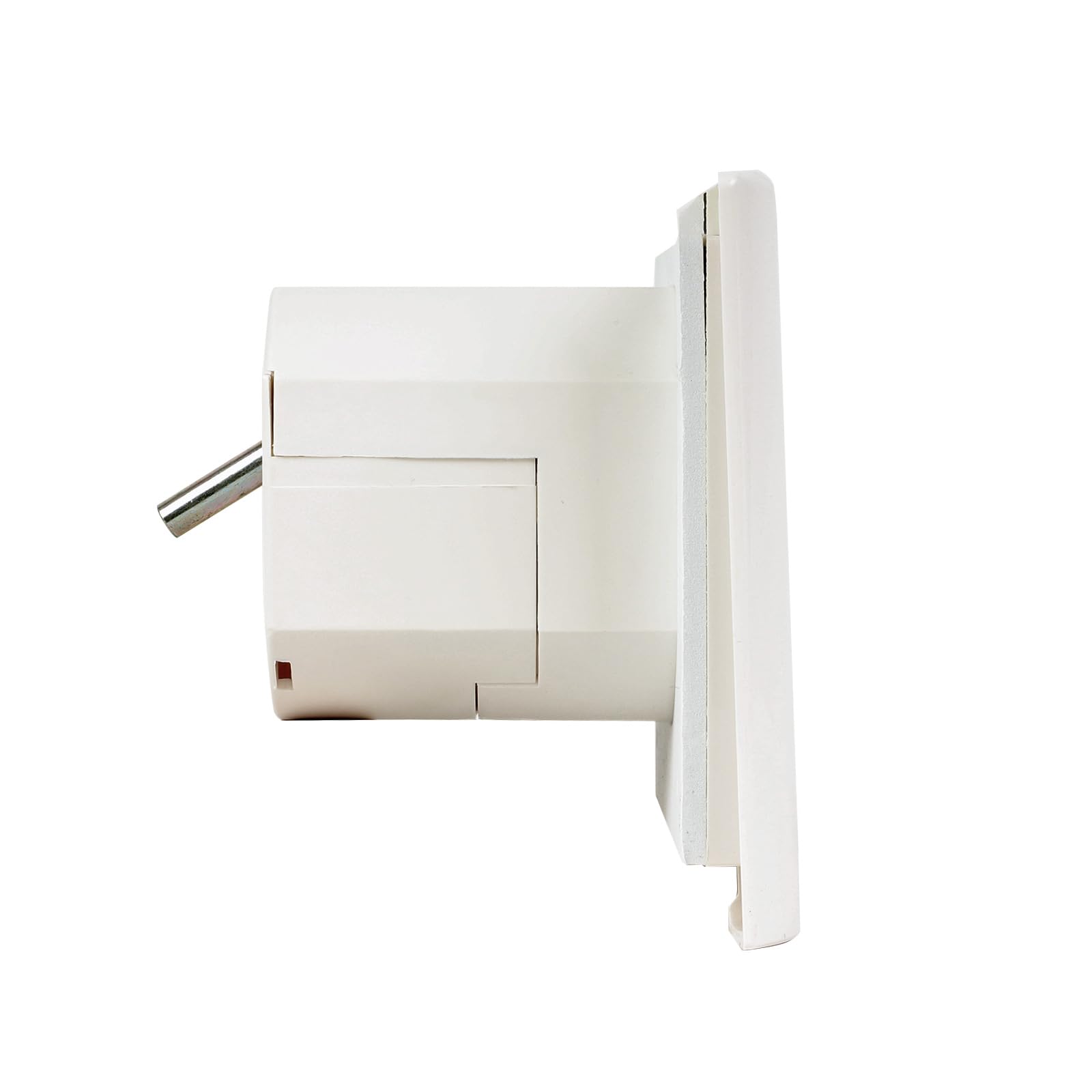 G607 - Enchufe de gas (30 mbar, llave de paso), color blanco