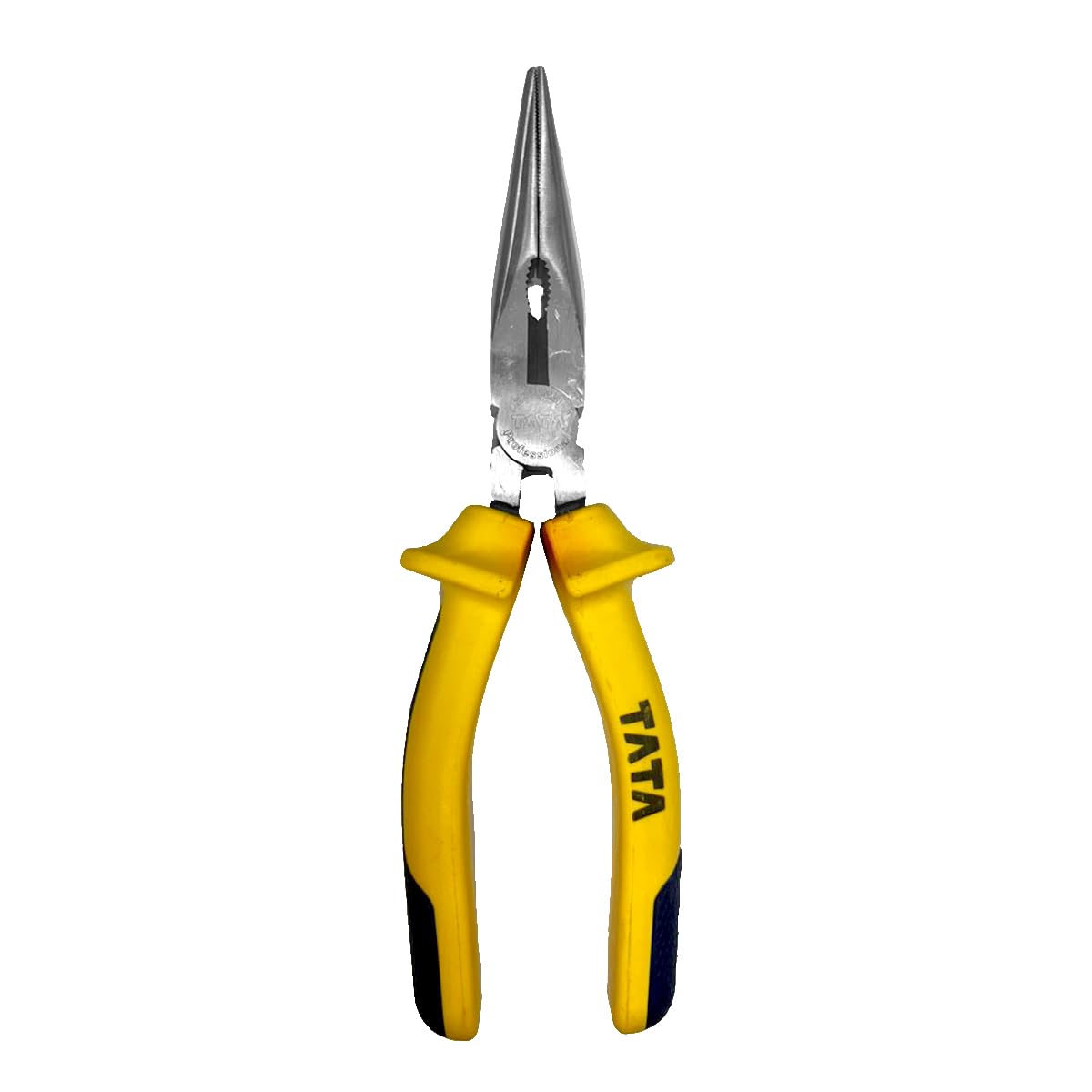 Tata Agrico 8 Inch Long Nose Pliers | Heavy Duty Precision Gripping & Cutting Tool | Full Body Hardened for Electrical, Jewelry, Craft & DIY(Pack of 2) 1