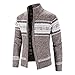 Aoleaky Herbst Winter Herren Gestrickte Strickjacke Jacke Bedruckter Stehkragen Pullover Cardigans Mantel Dickere Warme Oberbekleidung Herren Coffee M Girlande,Herbst günstig Kaufen-Aoleaky Herbst Winter Herren Gestrickte Strickjacke Jacke Bedruckter Stehkragen Pullover Cardigans Mantel Dickere Warme Oberbekleidung Herren Coffee M