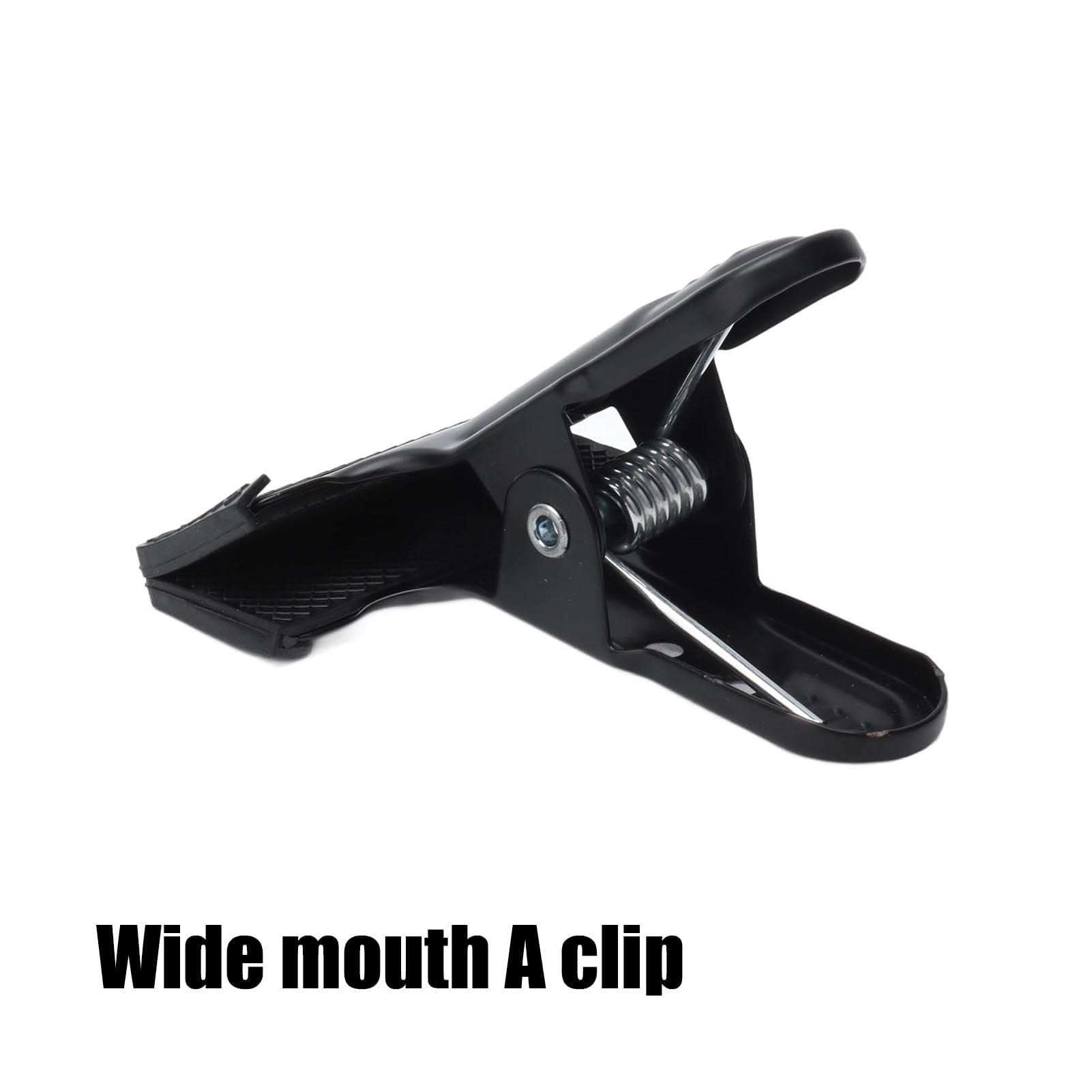 8pcs clip da fondo, morsetti a molla pesante per la lavorazione del legno un metallo largo morsetti a bocca piatta per lo sfondo fotografico