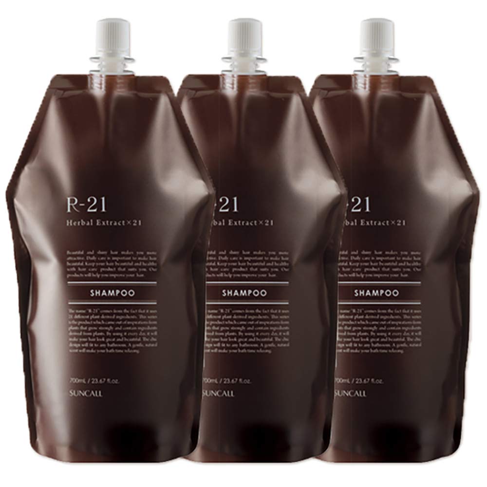 Amazon | サンコール R-21 シャンプー 700mL 詰め替え ×3個 セット