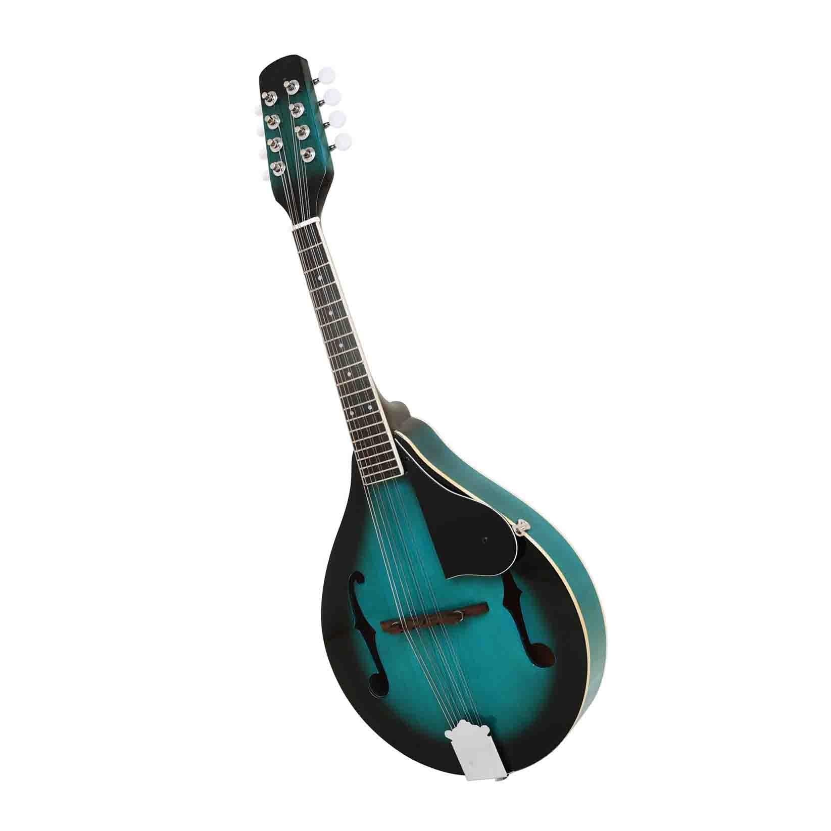Instrumento Mandolina Instrumento Musical Mandolina Verde Guitarra De Ocho Cuerdas Con Bolsa Afinador De Cuerdas