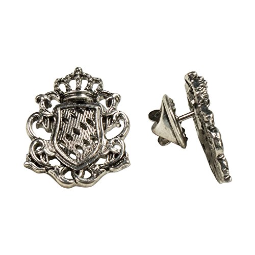 Alpenflüstern Ansteck-Pins Wappen (antik-silber-farben) API082 (2)