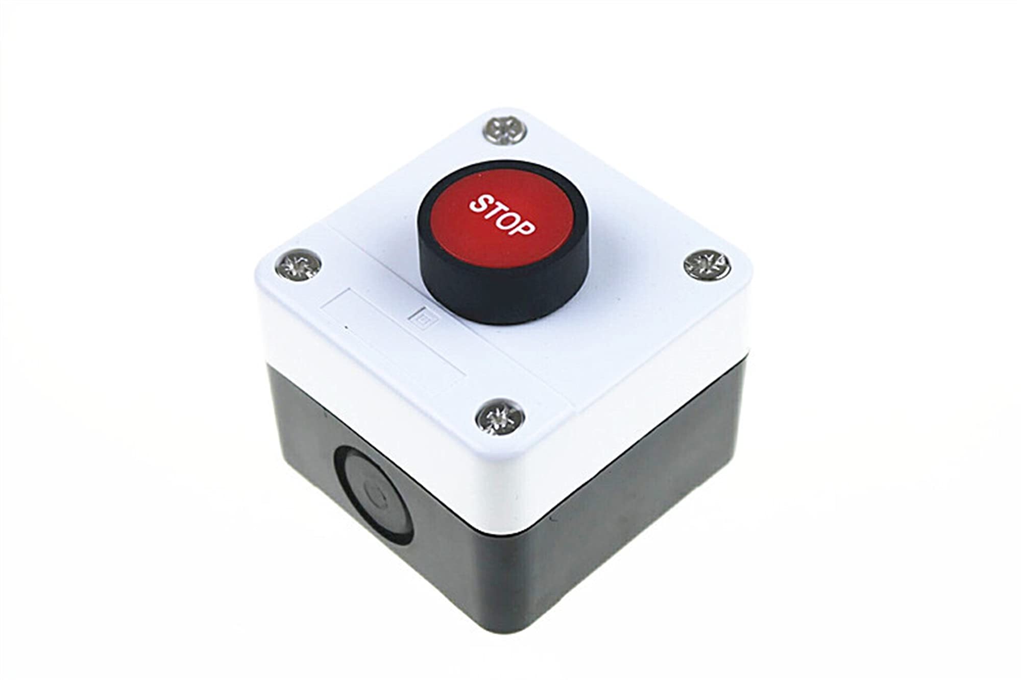 Bouton d'arrêt d'urgence rouge HB2-B10 boîtier commande étanche 1NF