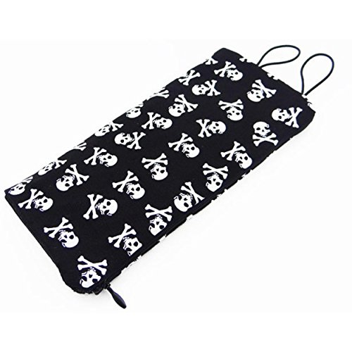 Hot Racing ACC58S08 1:10 Scale Black and White Skull Sleeping Bag (Toy)
