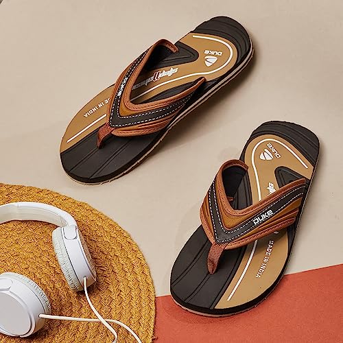 Image of Duke Men's Fwc6121-tan Flip-Flop