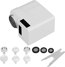 Faucet Filter Bubbler Nozzle - Kitchen Water Saving Device with Intelligent Automatic Switch, Home Supplies Induction Tap Adapter and Faucet Nozzle Filter