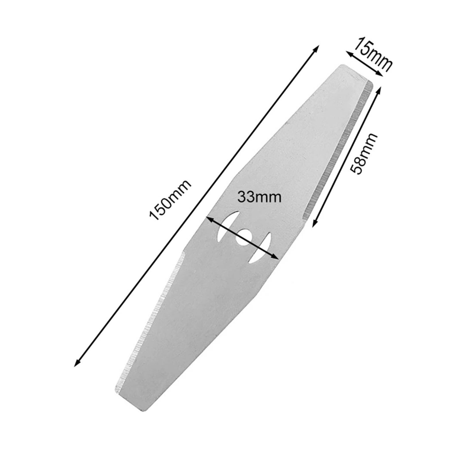 1-50 Piezas de Repuesto for cortadora de césped, Cuchillas de Acero, Cabezal de Corte de Hilo de Metal, Accesorios de Mano, Herramientas eléctricas for el hogar y el jardín.(30PCS)