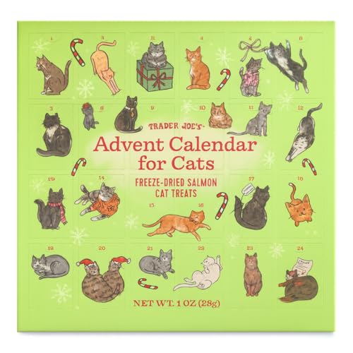 Trader Joe's Advent Calendar for Cats - Salmon and Dried, No Color, Size No Size
