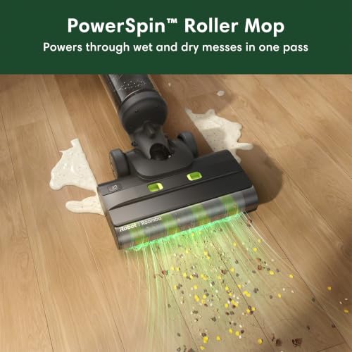 Image of Roomba Electro 5in1 Disinfecting Hard Floor Cleaner, Vacuum, Mop & Sanitize in One Pass, Cordless, Non-Toxic, Kills Germs & Bacteria, Continuous Self-Sanitizing Roller Mop, Heated Self-Cleaning Dock