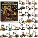 Heavy Equipment Advent Calendar 2025, 24 Days Countdown with Mini Die-Cast Construction Vehicles, Excavators, Dump Trucks & Bulldozers, Christmas Surprise Gift for Kids (2PC)