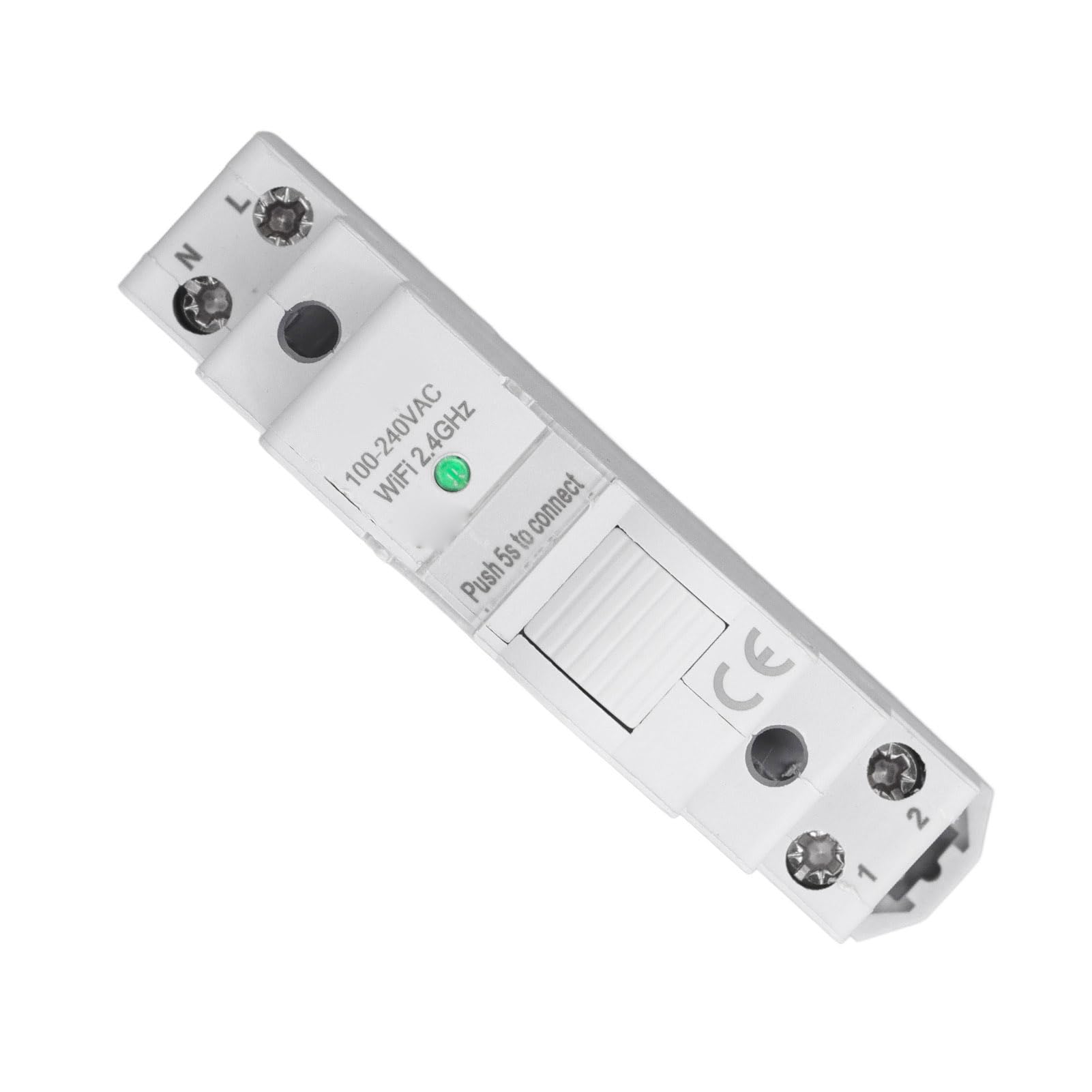 Generic Medidor de Energía Inteligente Wifi Diseño Compacto Monitoreo de Energía en Tiempo Real para Equipos de Alta Potencia Bombas de Piscina Calentadores de Agua Material de PC