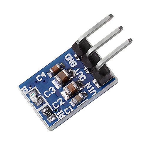 10 Pack 3 Pins AMS1117-3.3 DC 4.75V-12V to 3.3V Voltage Regulator Step Down Power Supply Buck Module 800mA3