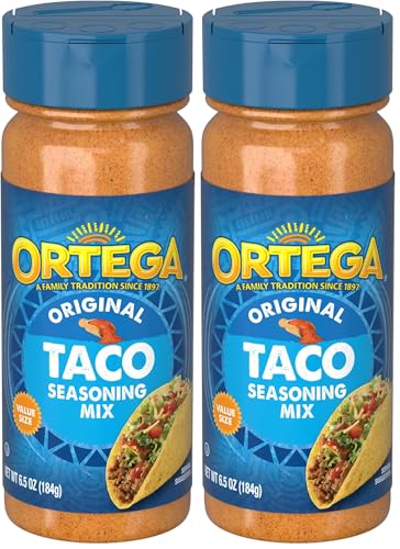 Ortega Seasoning Mix, Taco Seasoning, 6.5 Ounce (Pack of 2)