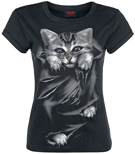 Spiral Bright Eyes T-Shirt Nero