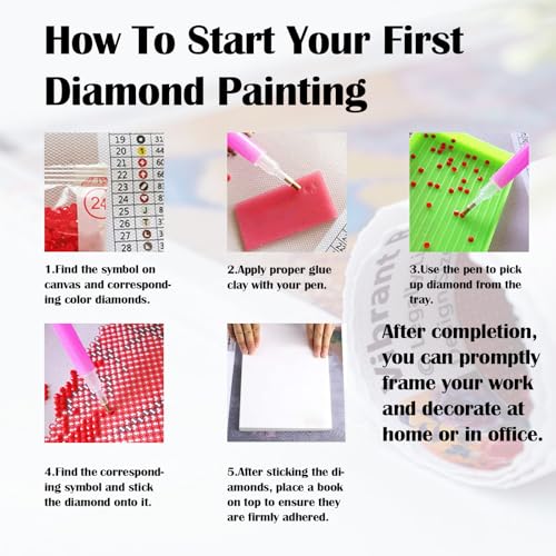 SuuTang 5D Special Shape Owl Diamond Art Painting Kits for Adults, Crystal Rhinestones Diamond Painting, Gem Art Diamond Dots Crafts for Beginners DIY, Home Wall Christmas Decor Gift, 12x12inch by SuuTang - Image 5