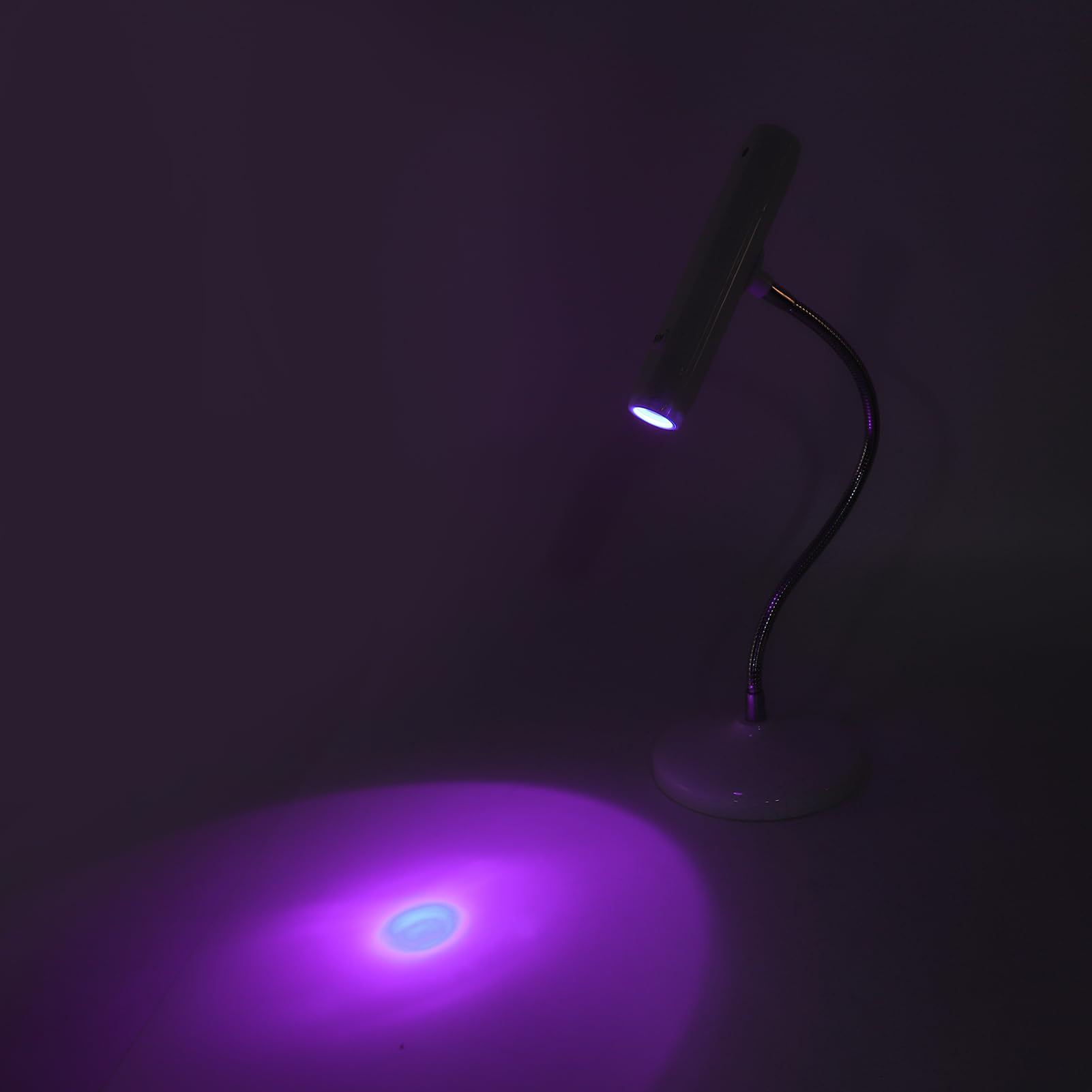 Swan Neck Gel Lamp, LED Lamp LED LED (Violet Light)