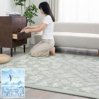 Amazon | フリーリー ラグ カーペット ひんやり 夏用 洗える 190×240cm