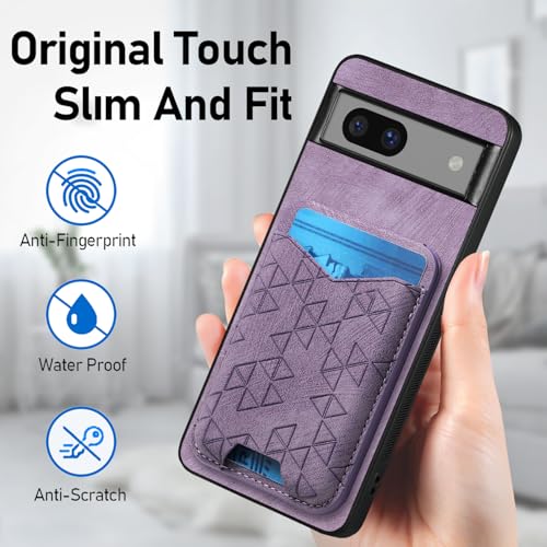 Coque Pixel 7A Asuwish Violet FGAZZJ US antichoc silicone protection intégrale - 5
