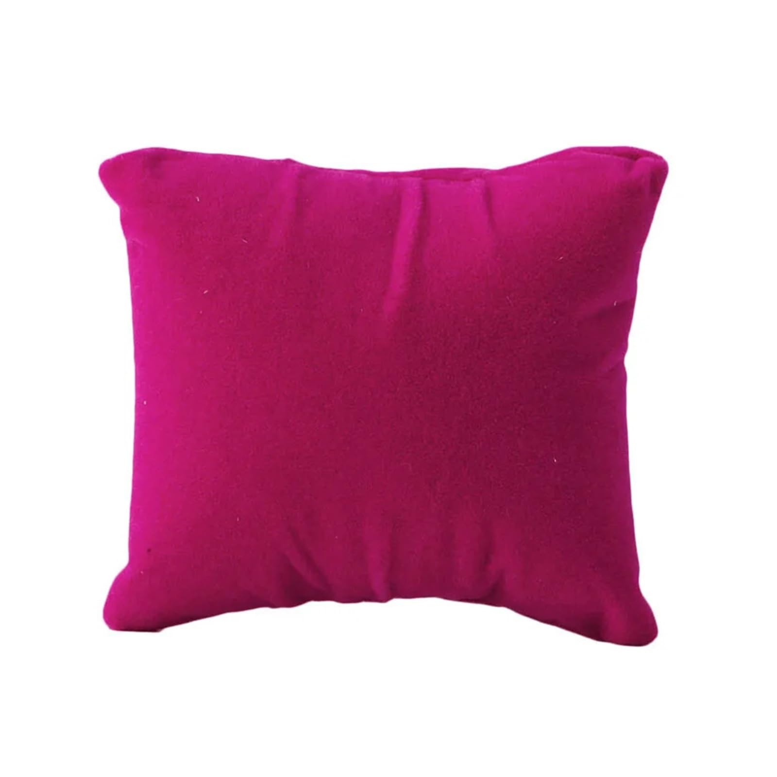 WUYXTO 10pcs Necklace Watch Display Small Pillow Velvet Bracelet Jewelry Props Cushion For Packaging(Pink)