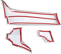 Vista 7 de YIWANG - Embellecedor de fibra de carbono para consola central, 3 piezas, para Mercedes Benz GLE GLS GL ML2012-2019