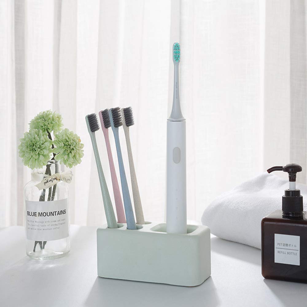 Amazon｜HARU 歯ブラシ立て 珪藻土 歯ブラシスタンド 天然素材 珪藻土