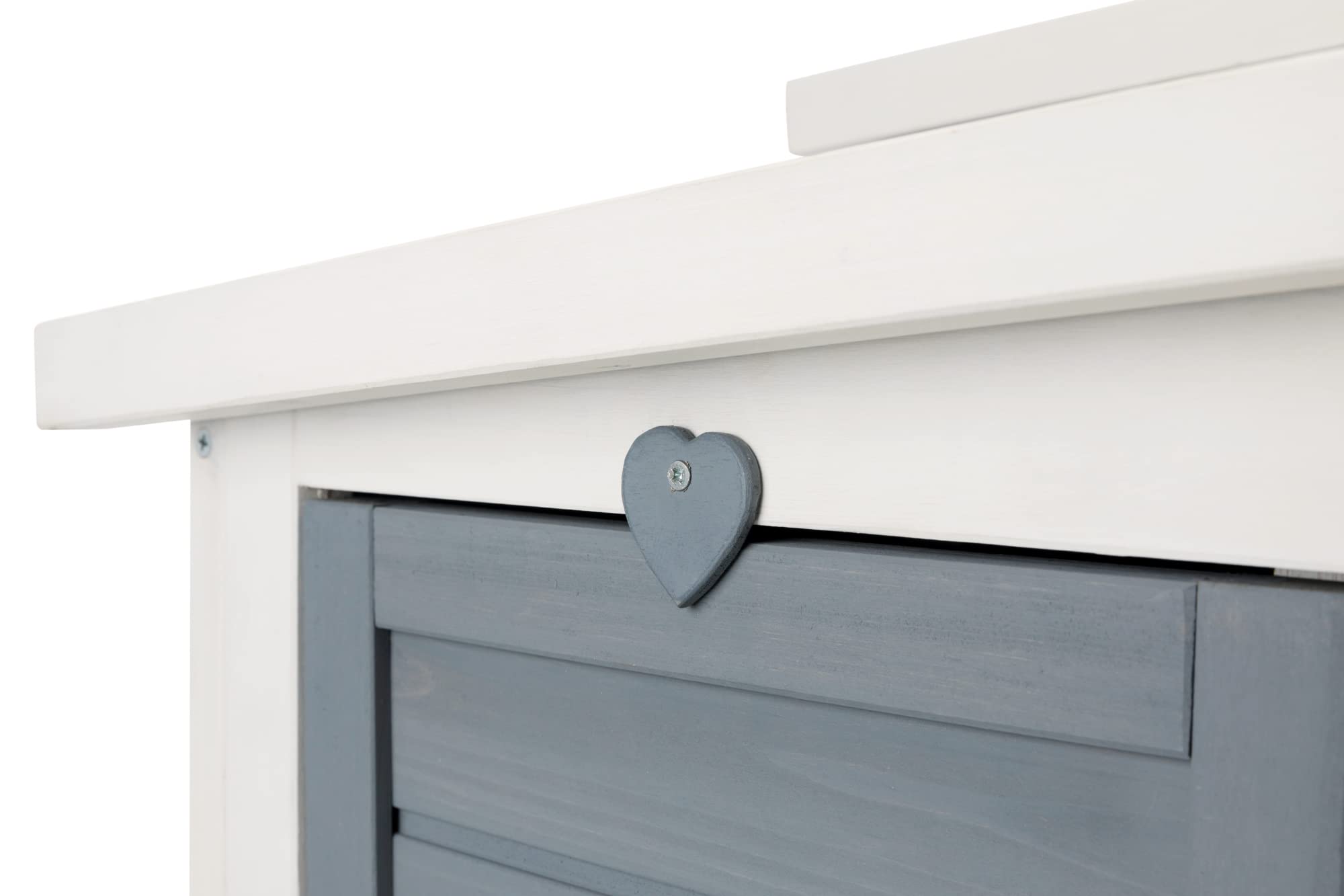 Trixie Natura Clapier avec 2 Sorties 70 x 43 x 45 cm Gris/Blanc