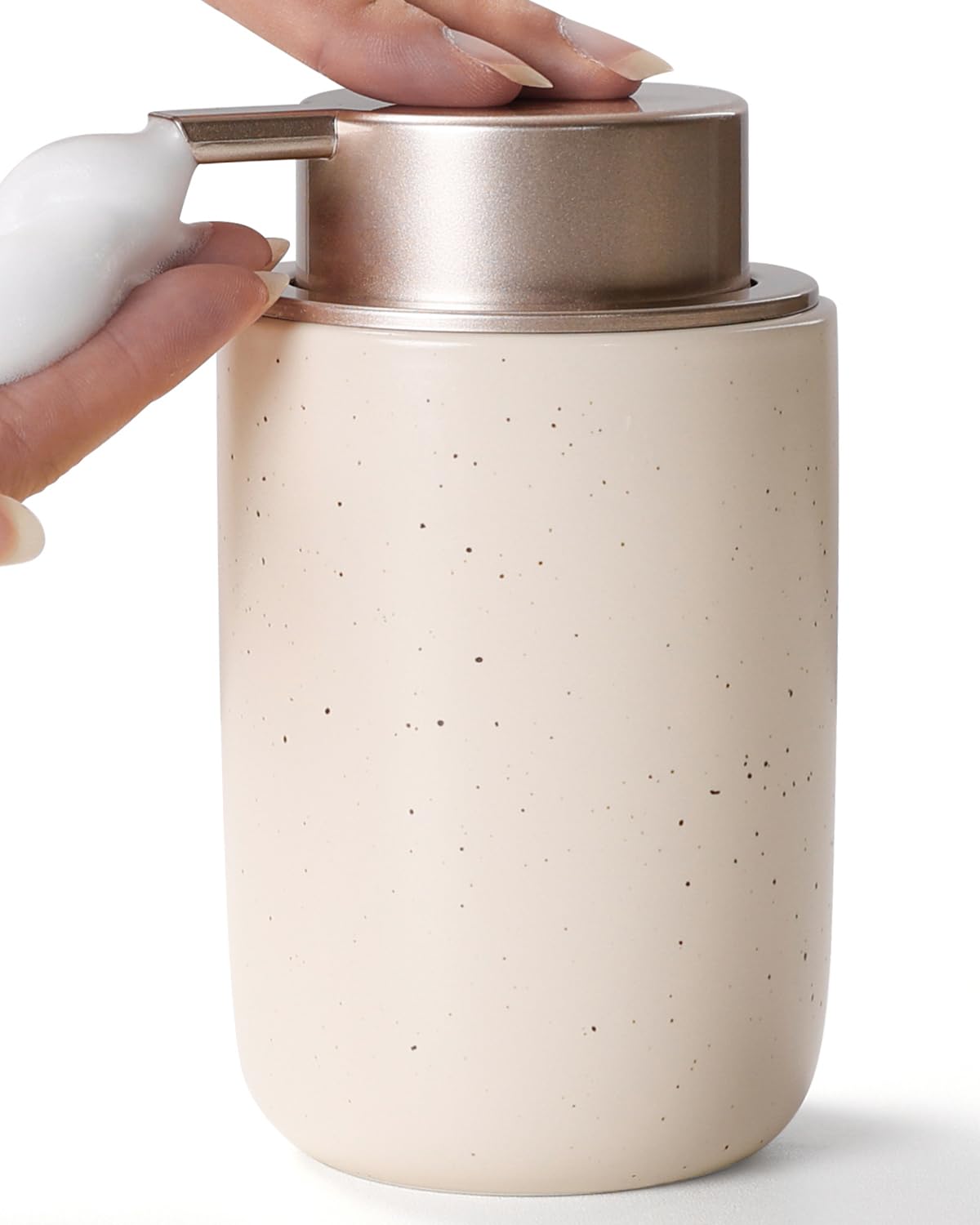 BosilunLife Foam Soap Dispenser, Hand Pump Dispenser for Kitchen Sink