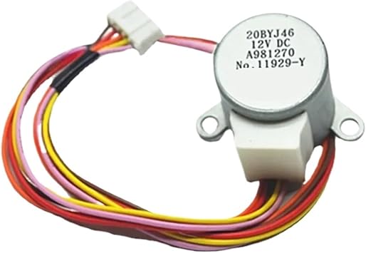 Stepper Motor 20BYJ46, Compatible For Panasonic, Air Conditioner Indoor Unit Directional Fan DC 12V Air Conditioner Parts