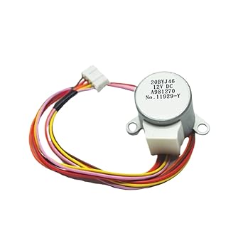 Stepper Motor 20BYJ46, Compatible For Panasonic, Air Conditioner Indoor Unit Directional Fan DC 12V Air Conditioner Parts
