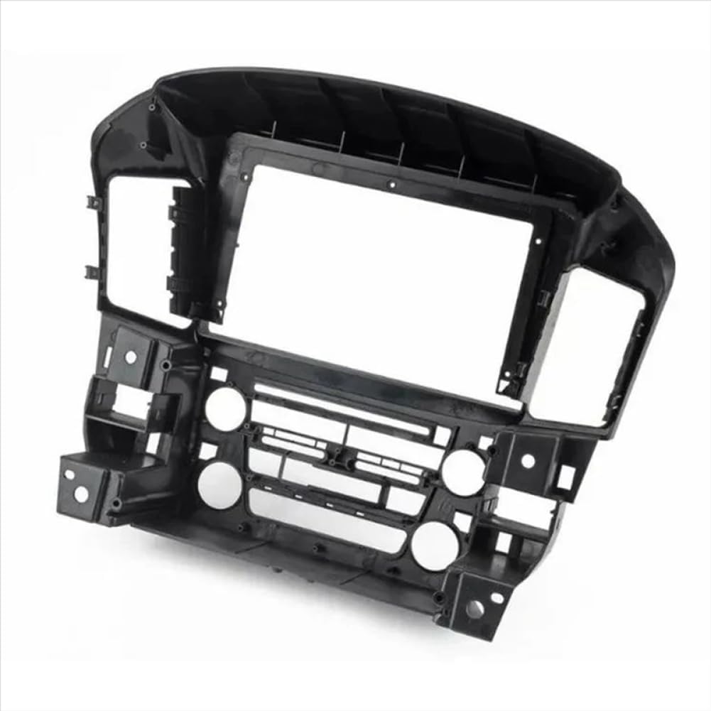 Car Radio Fascia Frame Adapter Canbus Box Android Audio Dash Fitting Panel Kit Compatible with RX300 XU10 LHD A74F(Color Name: Black)