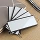 LLPT Magnetische Etikettenhalter | Beschreibbare Magnet-Etiketten für Schule Büro Whiteboards Kühlschränke Magnettafeln (MH2175) | 50 Stück | 25MM x 75MM