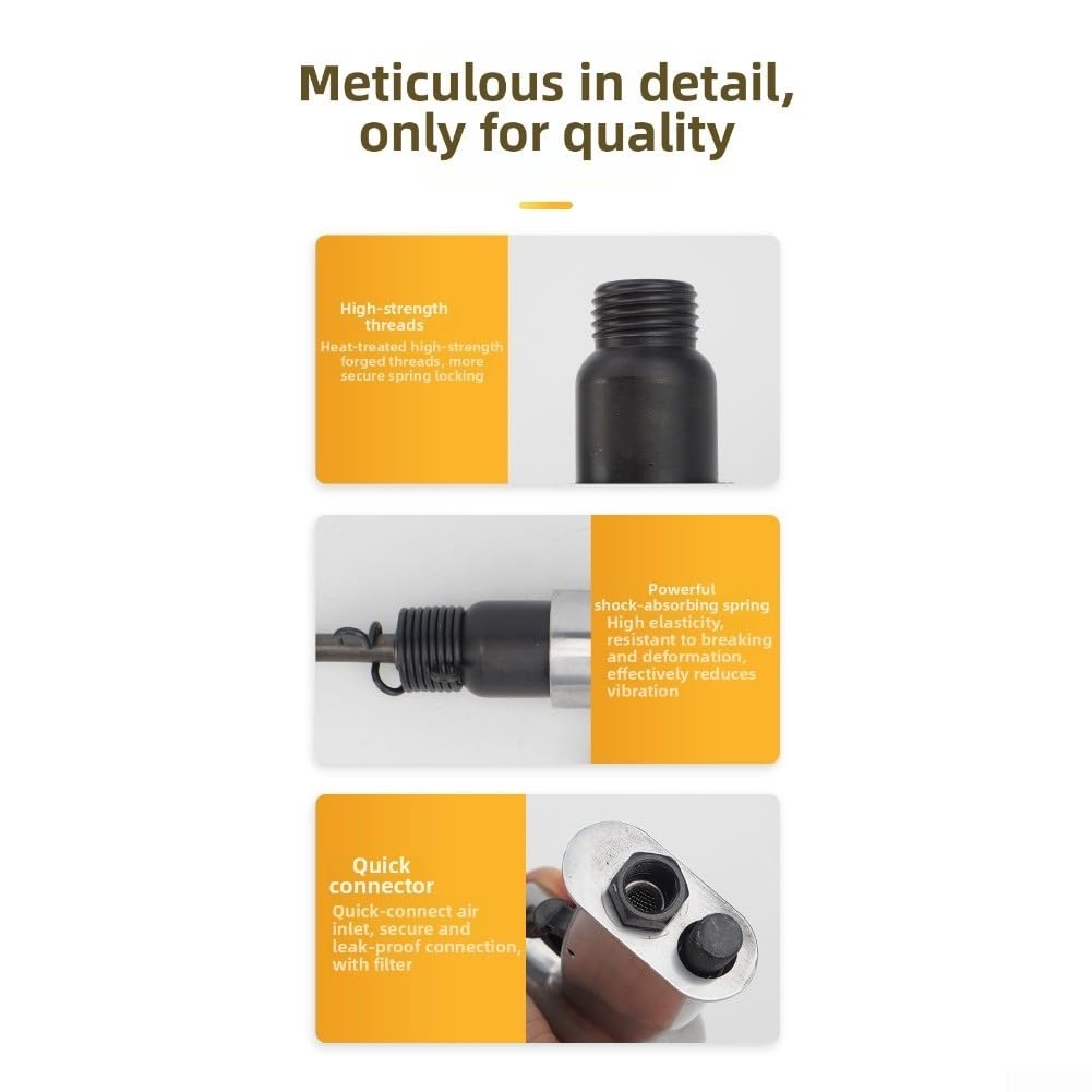 Druckluft-Meißelhammer 1/4 Zoll 3500 Schläge/min(B)