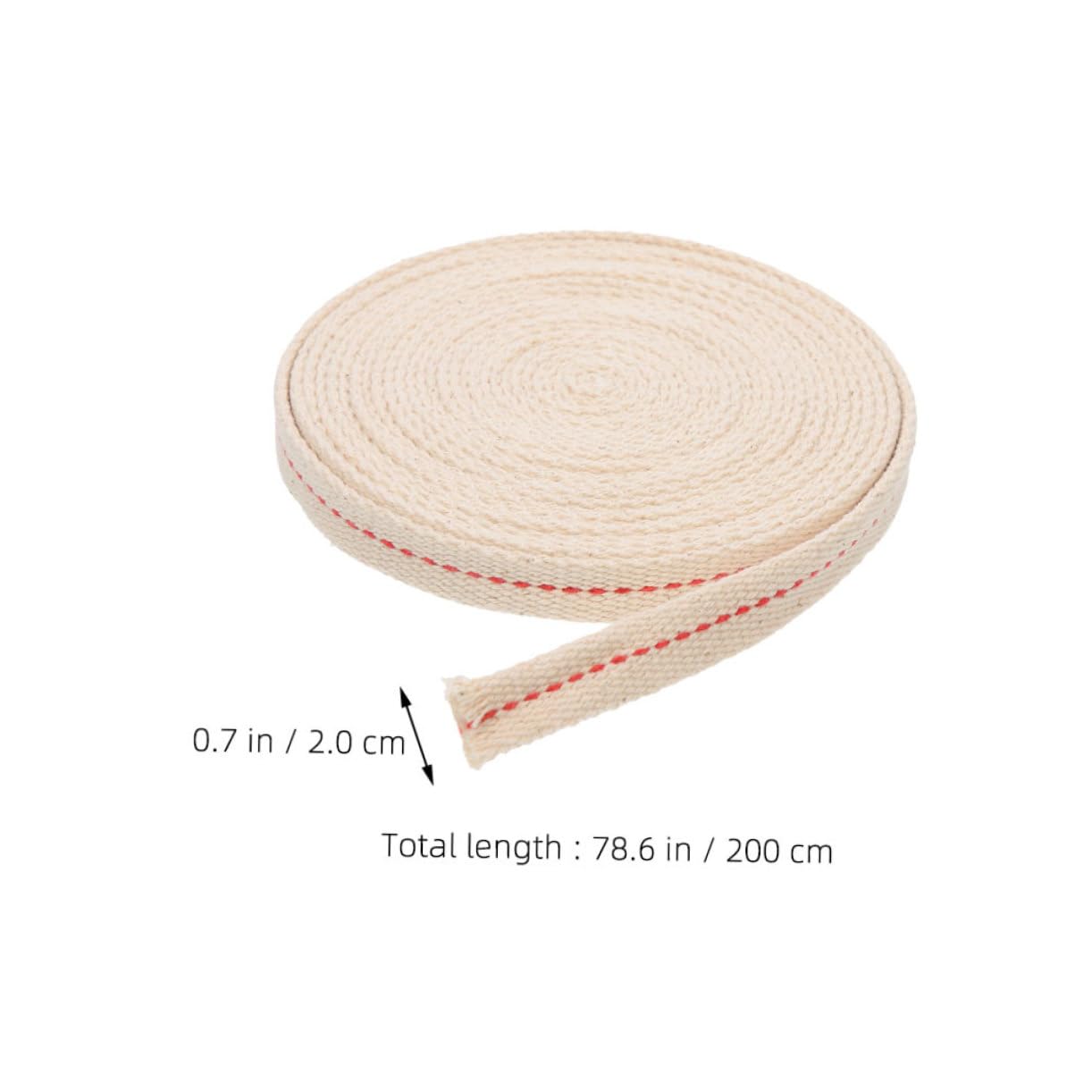 CORHAD Wick Replacement for Oil Lamps Flat Kerosene Wick DIY Lantern Accessory for Steady Light and Enhanced Burning Stability for Various Activities