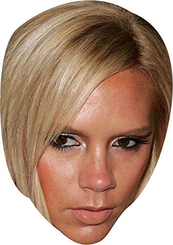 FoxyPrintingPosh Spice Music Celebrity Cardboard Party Face Mask Fancy Dress