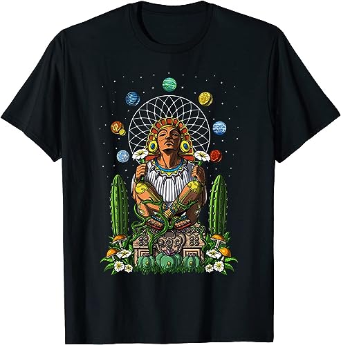 T-shirt maya design aztèque natif une idée cadeau originale pour anniversaire
