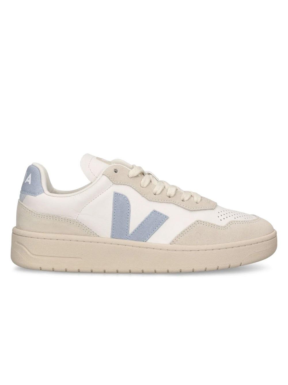 Veja V-90 - Extra White / Steel