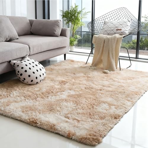 Tapis salon moderne kaki 100x310 cm idéal chambre adulte