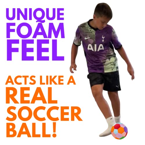 The House Ball - The Original Soft And Safe Indoor Soccer Ball For Kids Designed For Inside Your Home - More Realistic Than Regular Nerf Ball - Designed In The Usa - Size 4 #TOP2